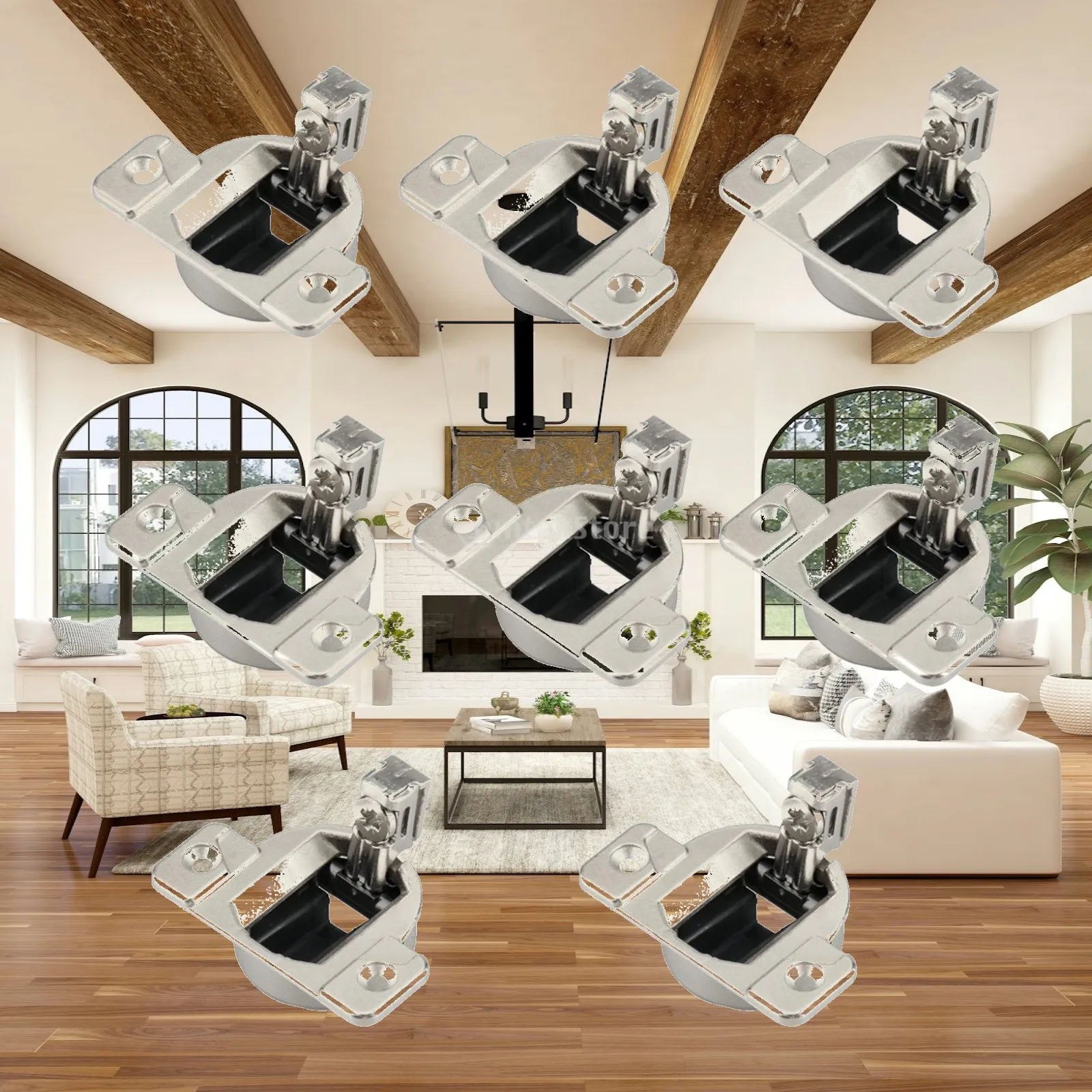 8Pcs Cabinet Door Hinges 304 Stainless Steel Repair Parts Replaces Premium Cupboard Hinge for 133.0240 130.1160 130.1140.02
8Pcs Cabinet Door Hinges 304 Stainless Steel Repair Parts Replaces Premium Cupboard Hinge for 133.0240 130.1160 130.1140.02