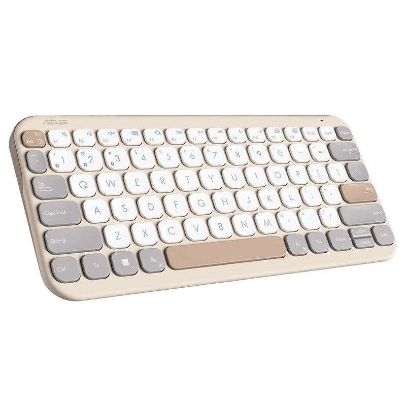ASUS Marshmallow Keyboard KW100 Универсальная клавиатура Ультратонкая беспроводная клавиатура, минималистичный дизайн
ASUS Marshmallow Keyboard KW100 Универсальная клавиатура Ультратонкая беспроводная клавиатура, минималистичный дизайн