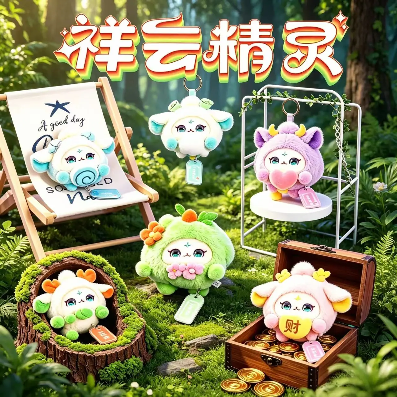 Lucky Cloud Elf Plush Embroidery Pendant Trendy Toys Blind Box Bag Hanging Accessories Keychains Girl Bag Ornament Birthday Gift
Lucky Cloud Elf Plush Embroidery Pendant Trendy Toys Blind Box Bag Hanging Accessories Keychains Girl Bag Ornament Birthday Gift