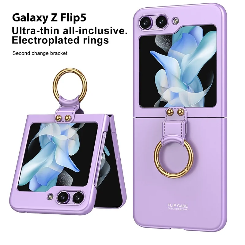 Ultra Thin Solid Color Case for Samsung Z Flip 3 4 5 Case with Ring Flip3 Flip4 Shockproof Cover for Galaxy Z Flip5 Case Shell
Ultra Thin Solid Color Case for Samsung Z Flip 3 4 5 Case with Ring Flip3 Flip4 Shockproof Cover for Galaxy Z Flip5 Case Shell