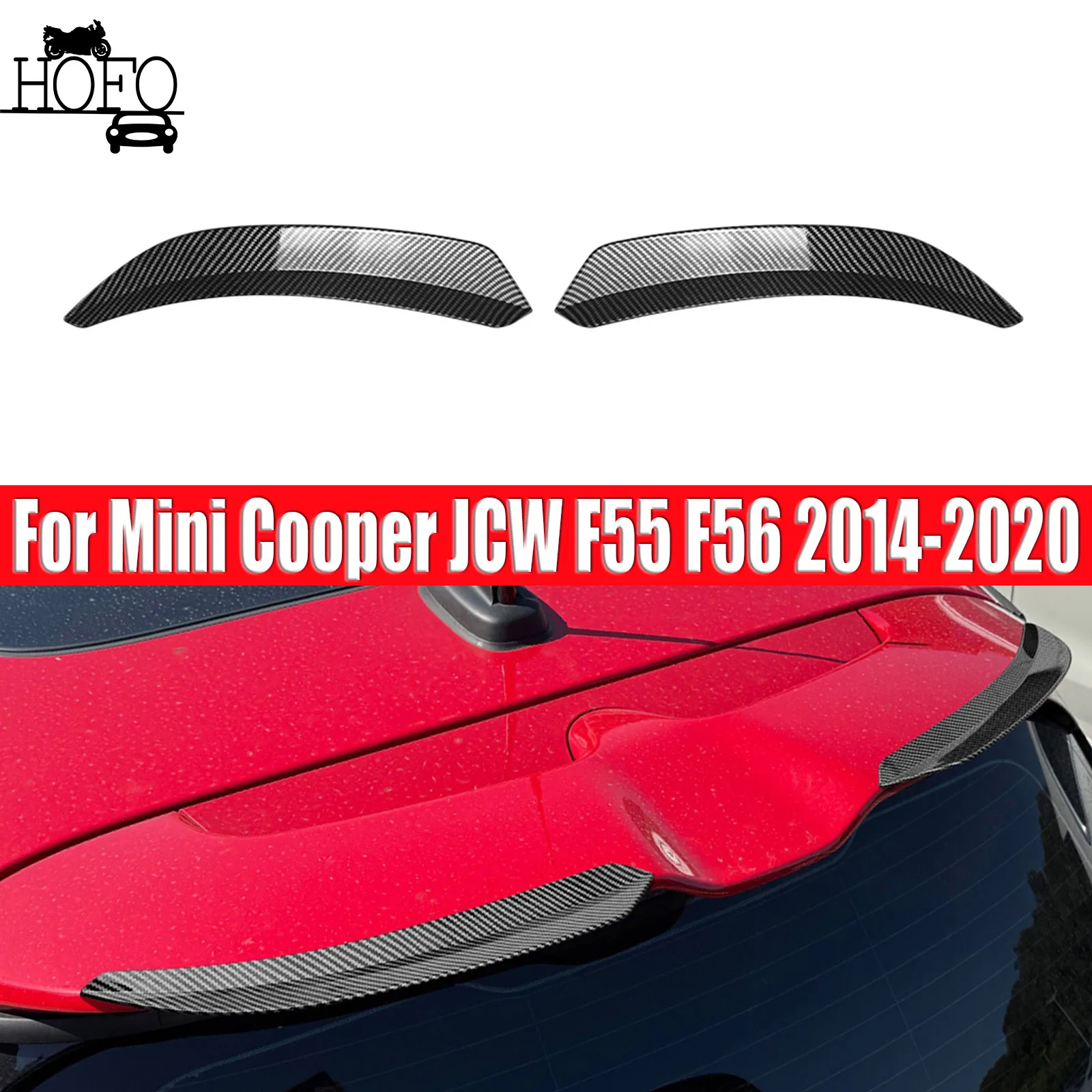 Car Rear Roof Spoiler Extension Lip For Mini Cooper JCW F55 F56 2014-2020
Car Rear Roof Spoiler Extension Lip For Mini Cooper JCW F55 F56 2014-2020