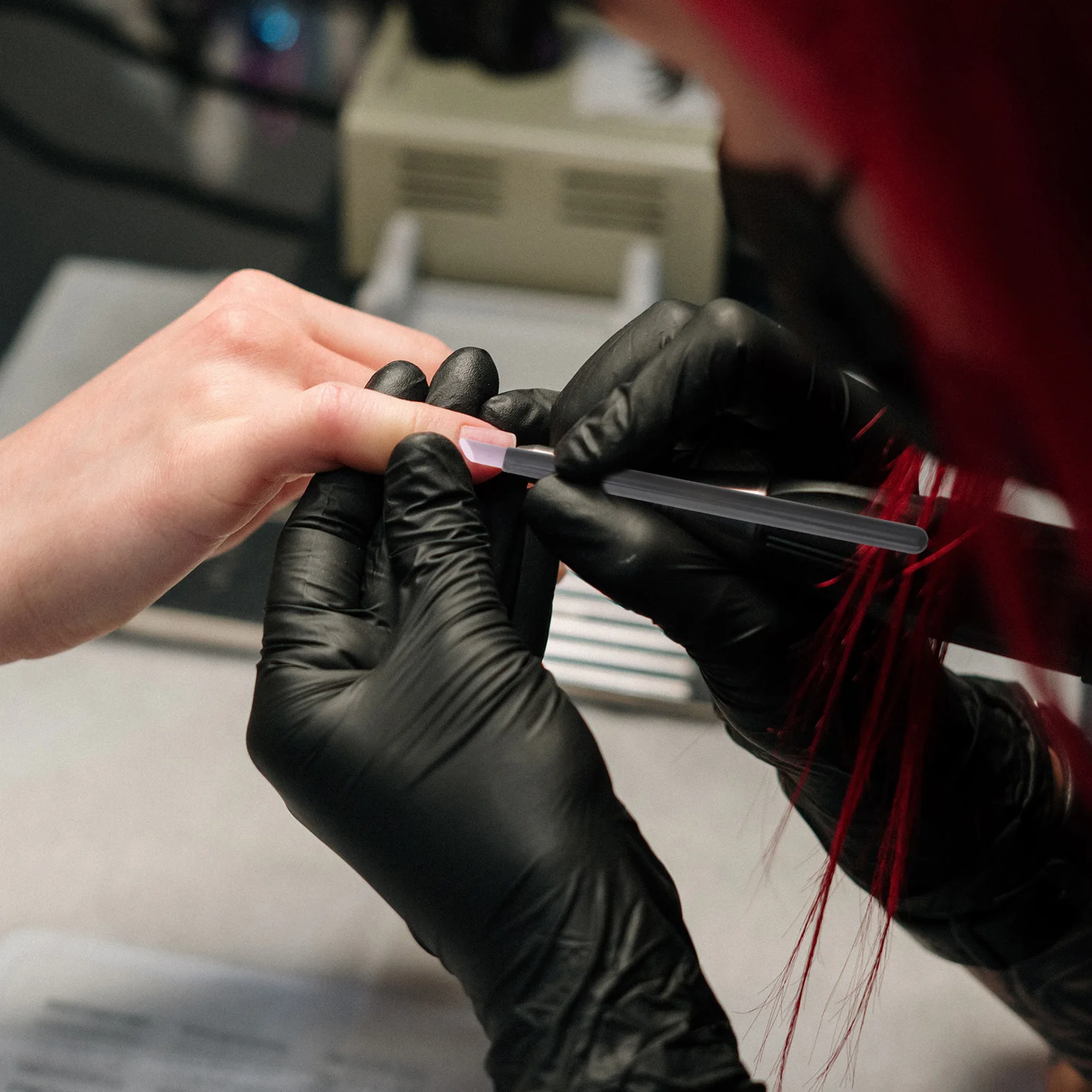 2 Pcs Nail Polished Rod Cuticle Pusher Tools Black Pumice for Manicure Ingrown Skin Dead Grinder Practical Long Use Safe
2 Pcs Nail Polished Rod Cuticle Pusher Tools Black Pumice for Manicure Ingrown Skin Dead Grinder Practical Long Use Safe