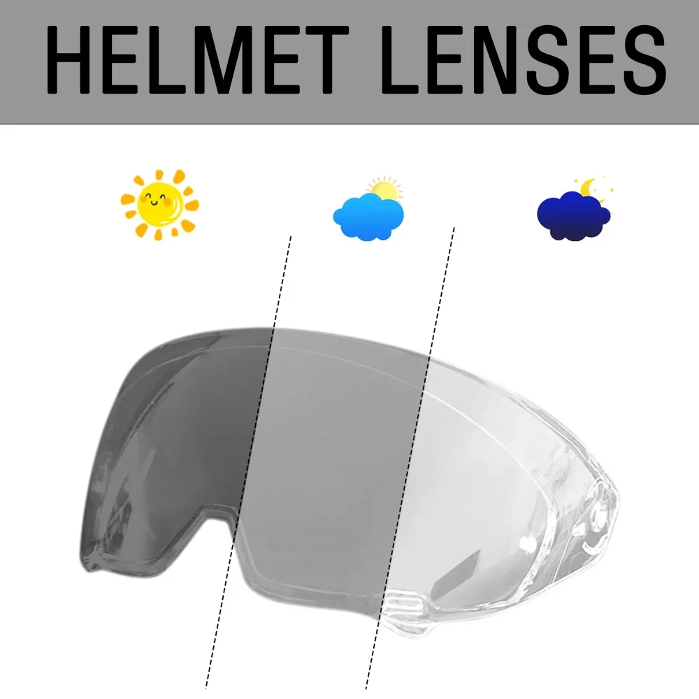 Motorcycle helmet Photochromic Visor Anti-UV PC visor KIT Lens Atlas hromic Smoke Dark Replacement Visor For RUROC ATLAS 3.0 4.0
Motorcycle helmet Photochromic Visor Anti-UV PC visor KIT Lens Atlas hromic Smoke Dark Replacement Visor For RUROC ATLAS 3.0 4.0