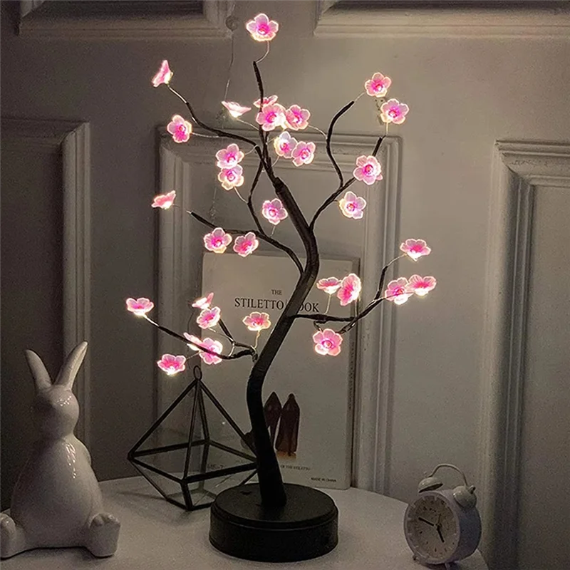 KYCOR-Table Tree Night Light USB/Battery Powered Touch Switch Artificial Bonsai Blossom Desktop Tree LED Lamp
KYCOR-Table Tree Night Light USB/Battery Powered Touch Switch Artificial Bonsai Blossom Desktop Tree LED Lamp