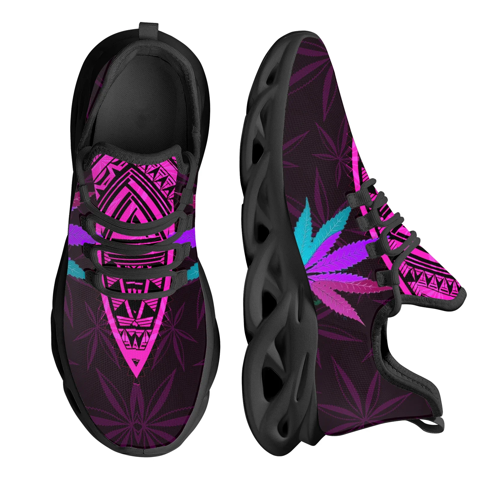 3D Green Weed Leaves Printing Platform Sneakers for Women Breathable Lace up Flat Shoes Comfort Femme Footwear
3D Green Weed Leaves Printing Platform Sneakers for Women Breathable Lace up Flat Shoes Comfort Femme Footwear