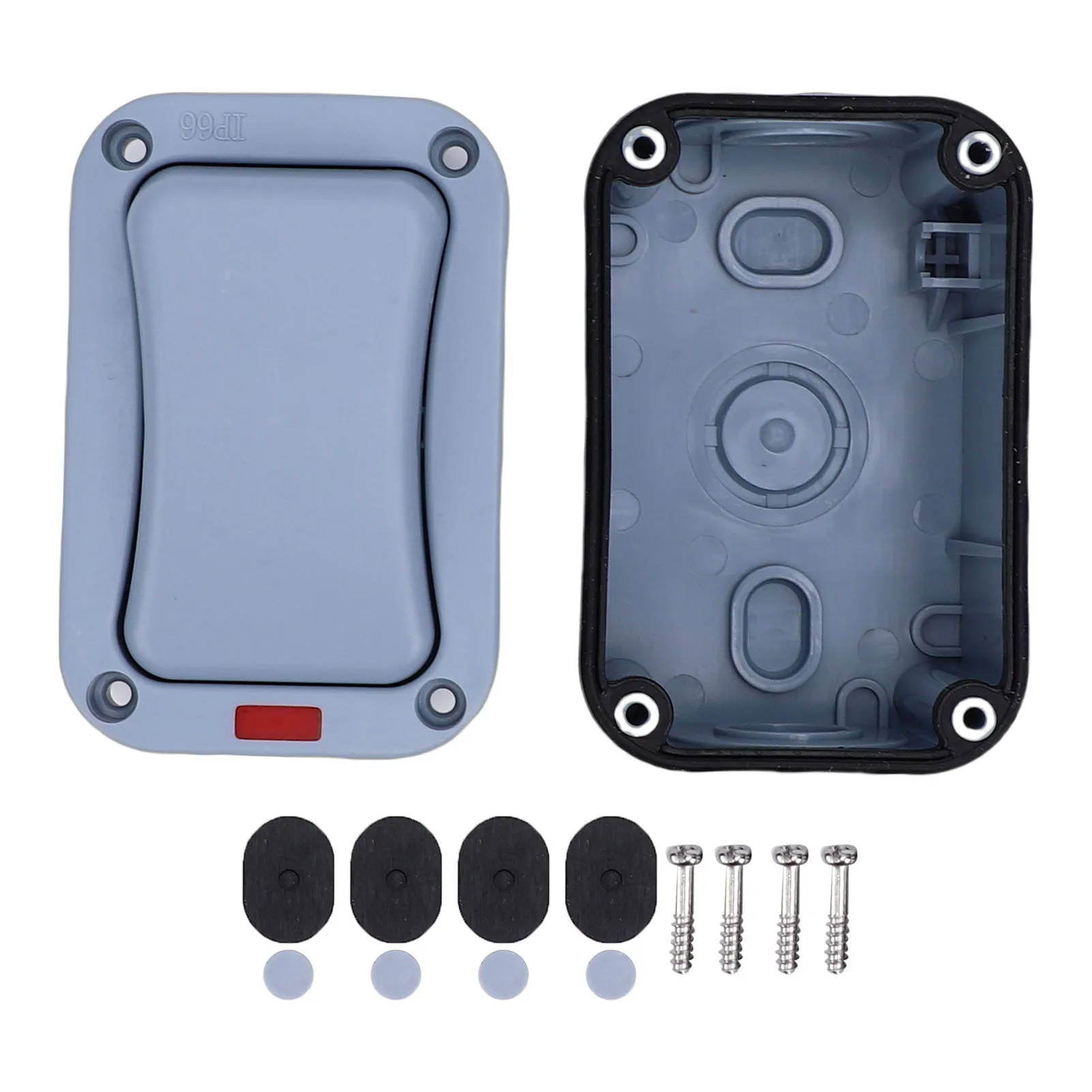 Outdoor Light Switch 20A Weatherproof IP66 Water Proof 1 Gang 1 Way Single Exterior Electrical Control with Indicator Light
Outdoor Light Switch 20A Weatherproof IP66 Water Proof 1 Gang 1 Way Single Exterior Electrical Control with Indicator Light