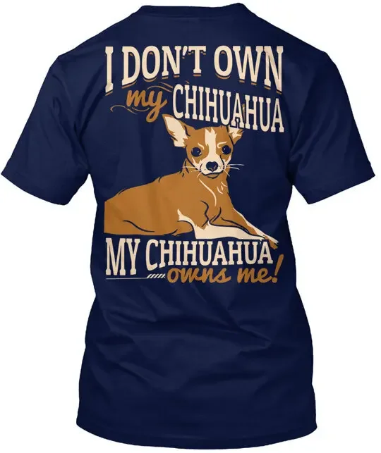 Футболка My Chihuahua Owns Me, размеры от S до 5XL
Футболка My Chihuahua Owns Me, размеры от S до 5XL