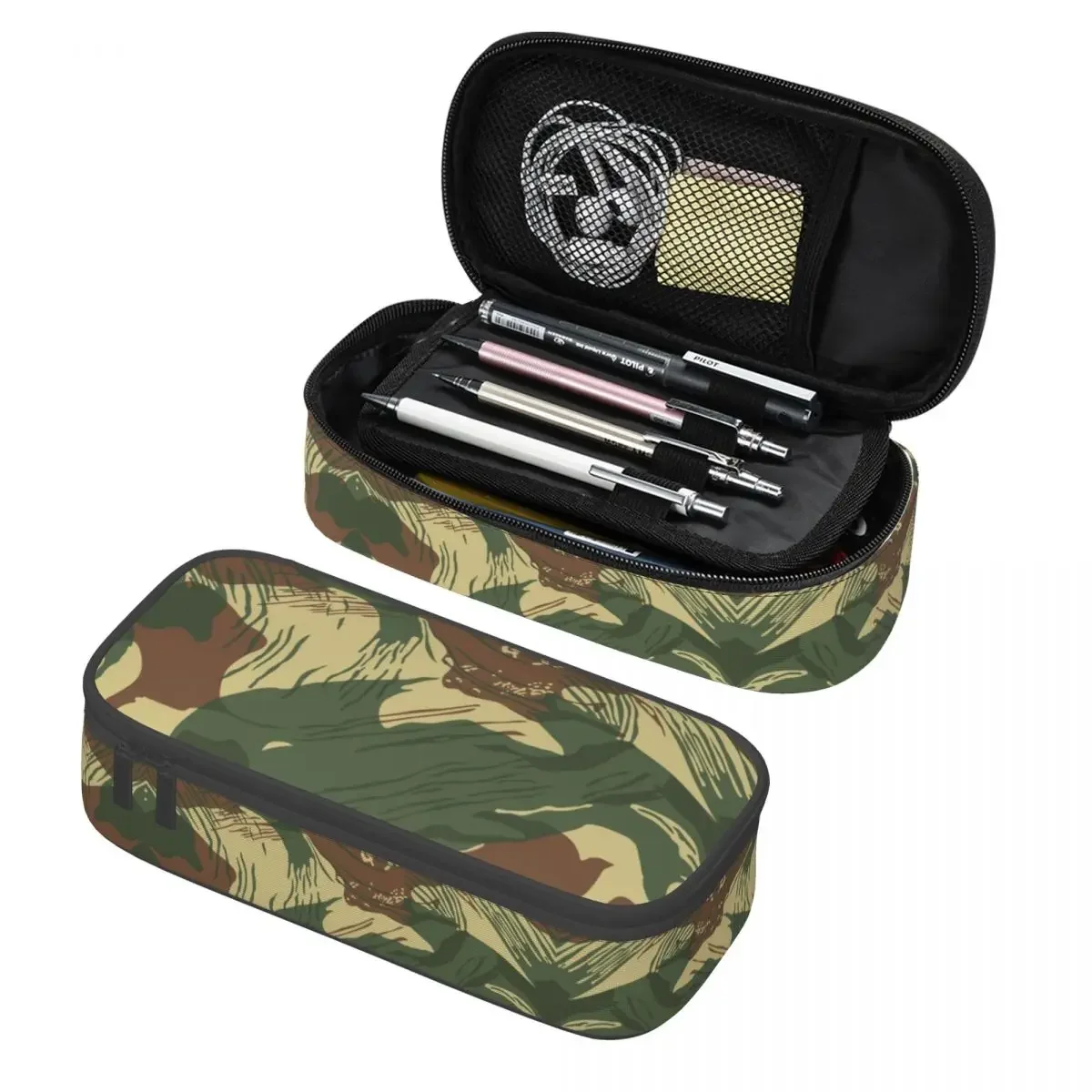 Камуфляжный пенал на заказ с родезийской кистью для девочек и мальчиков, большая вместимость, армейская ручка в стиле родезии, сумка, школьные аксессуары
Камуфляжный пенал на заказ с родезийской кистью для девочек и мальчиков, большая вместимость, армейская ручка в стиле родезии, сумка, школьные аксессуары