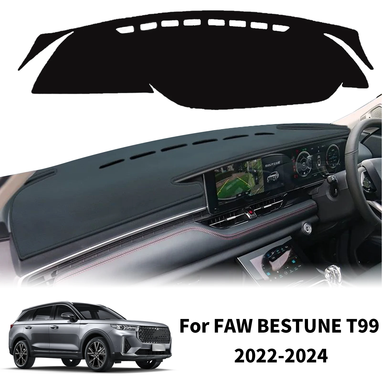 fit for FAW BESTUNE T99 2022 2023 2024 Car Dashmat Dashboard Cover Mat Dash PadSunshade Protective Carpet Accessories
fit for FAW BESTUNE T99 2022 2023 2024 Car Dashmat Dashboard Cover Mat Dash PadSunshade Protective Carpet Accessories