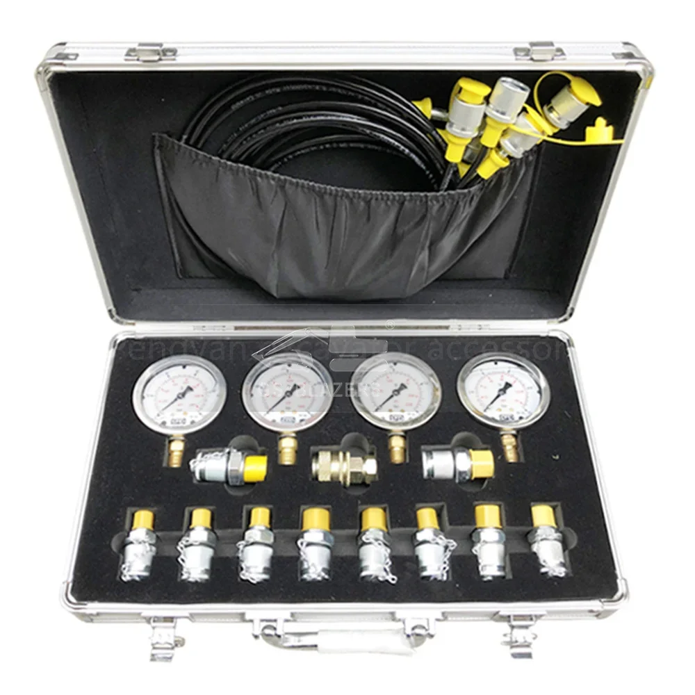 Manometer parts for Excavator pressure gauge hydraulic pump pressure gauge oil pressure gauge test meter box set repair tool 
Manometer parts for Excavator pressure gauge hydraulic pump pressure gauge oil pressure gauge test meter box set repair tool