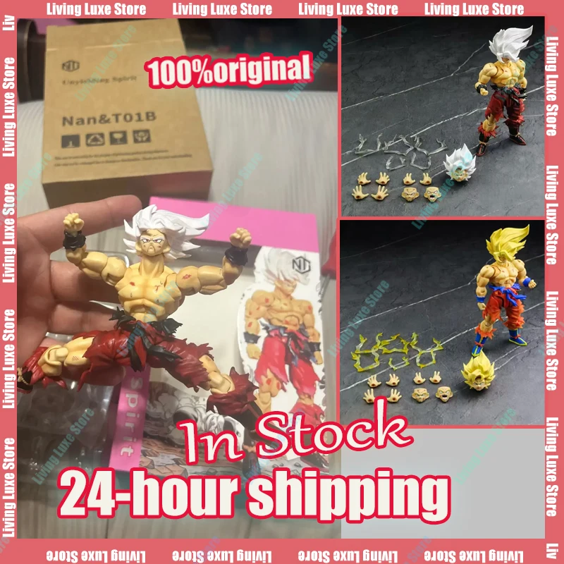 В наличии N&T Studio Dragon Ball SHF Super Saiyan Son Goku Battle Damaged 3.0 Bare Body Шарнирная аниме-фигурка Модель игрушки
В наличии N&T Studio Dragon Ball SHF Super Saiyan Son Goku Battle Damaged 3.0 Bare Body Шарнирная аниме-фигурка Модель игрушки