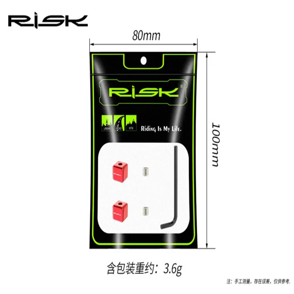 Risk Bike Cube Candy Cable Inner End Cap Tip Line Inner Wire Crimps for Road Mountain Bike Cable Tool RC308
Risk Bike Cube Candy Cable Inner End Cap Tip Line Inner Wire Crimps for Road Mountain Bike Cable Tool RC308