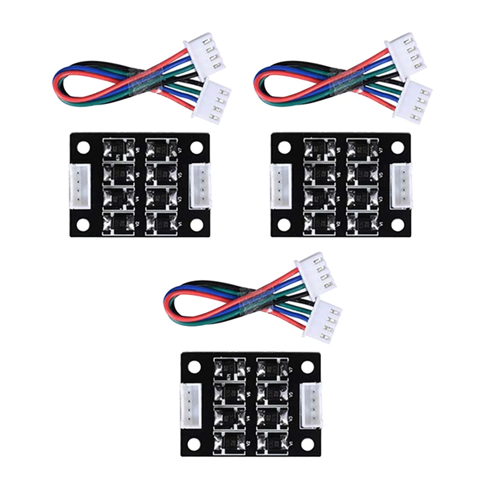 3Pcs 3D Printer Filter Accessories Stepstick Smoother Vibration Reduction Module Tool Set
3Pcs 3D Printer Filter Accessories Stepstick Smoother Vibration Reduction Module Tool Set