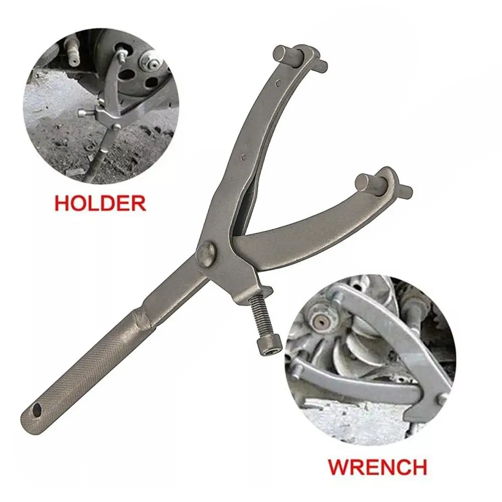 Universal Motorcycle Transmission Motor Clutch Removal Clamp Y Flywheel Repair Wrench Bracket Fixed Hand Portable Tool G0L4
Universal Motorcycle Transmission Motor Clutch Removal Clamp Y Flywheel Repair Wrench Bracket Fixed Hand Portable Tool G0L4