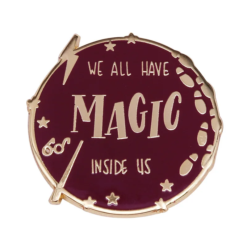 We All Have Magic In Side Hearts "- Magic Brooch, Classic Quotes, Badges, Men'S And Women'S Bags, Accessories, Friends' Gifts
We All Have Magic In Side Hearts "- Magic Brooch, Classic Quotes, Badges, Men'S And Women'S Bags, Accessories, Friends' Gifts