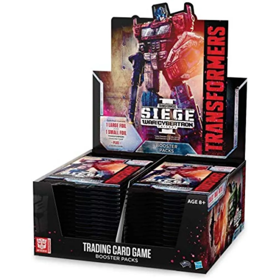 Transformers TCG: War for Cybertron Siege Booster Display for Collectors and Enthusiasts Premium Trading Card Game Boosters wit
Transformers TCG: War for Cybertron Siege Booster Display for Collectors and Enthusiasts Premium Trading Card Game Boosters wit