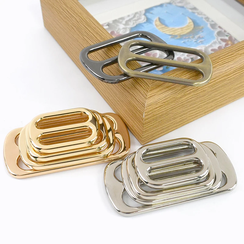 10Pcs 12-50mm Metal Buckles Tri-Glide Slider Clasp Backpack Strap Adjust Loops Webbing Belt Sling Ring Hook DIY Bag Accessories
10Pcs 12-50mm Metal Buckles Tri-Glide Slider Clasp Backpack Strap Adjust Loops Webbing Belt Sling Ring Hook DIY Bag Accessories