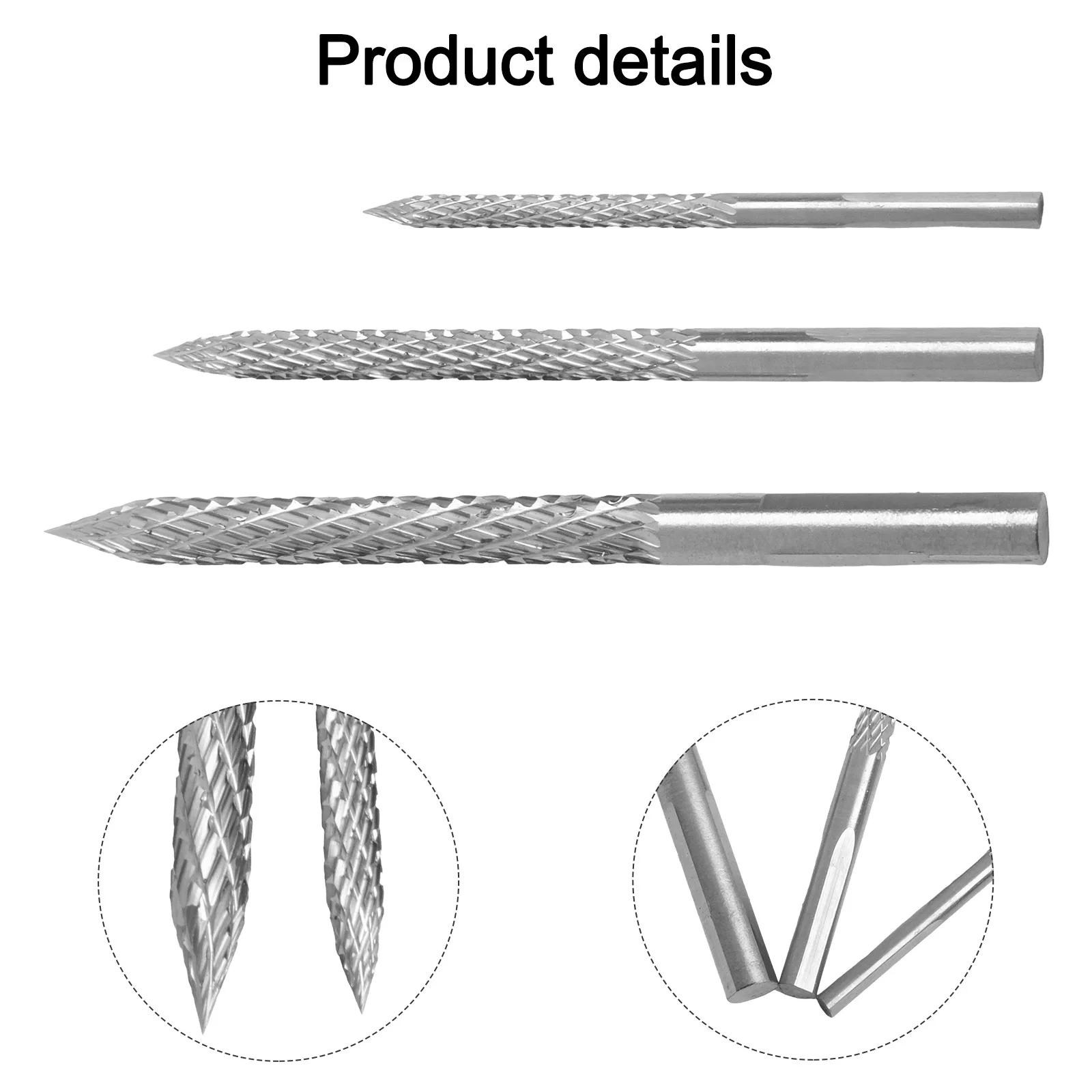 3 PCS Of Carbide Rotary Burrs Carbon Steel Pneumatic Drill Bits Tire Repair Tools Tire Flat Emergencys Tools Auto Tool Access
3 PCS Of Carbide Rotary Burrs Carbon Steel Pneumatic Drill Bits Tire Repair Tools Tire Flat Emergencys Tools Auto Tool Access