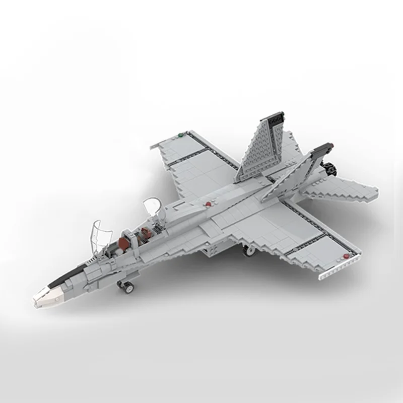 1729PCS US Navy FA-18E/F Super Hornet Carrier-Based Fighter Multi-Role Attack Aircraft Moc DIY Educational Model Building Blocks
1729PCS US Navy FA-18E/F Super Hornet Carrier-Based Fighter Multi-Role Attack Aircraft Moc DIY Educational Model Building Blocks