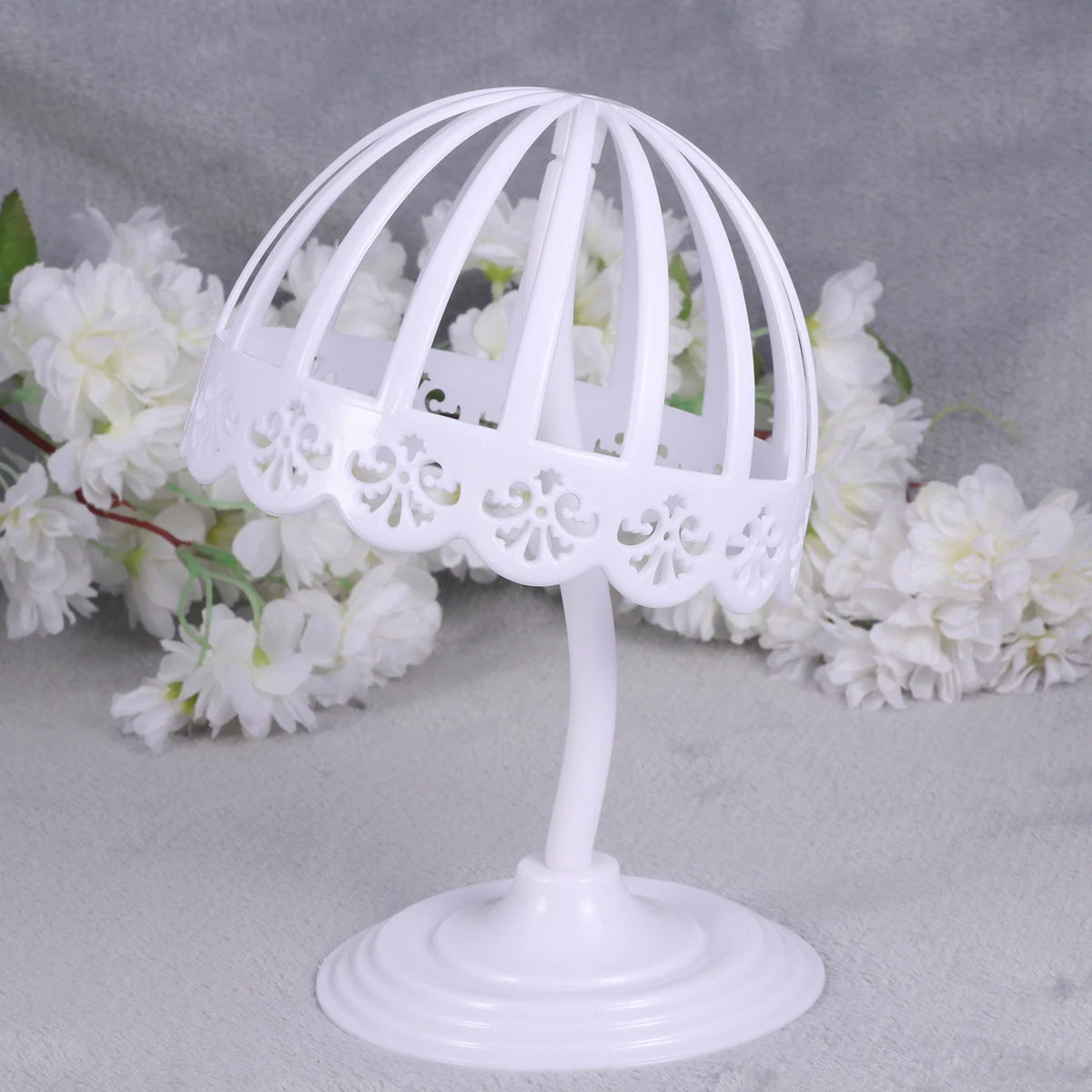 2 pcs Hat Display Rack Flowered Hollow Frame Elastic Plastic Stand Tabletop Child Hats Holder Storage Solution
2 pcs Hat Display Rack Flowered Hollow Frame Elastic Plastic Stand Tabletop Child Hats Holder Storage Solution