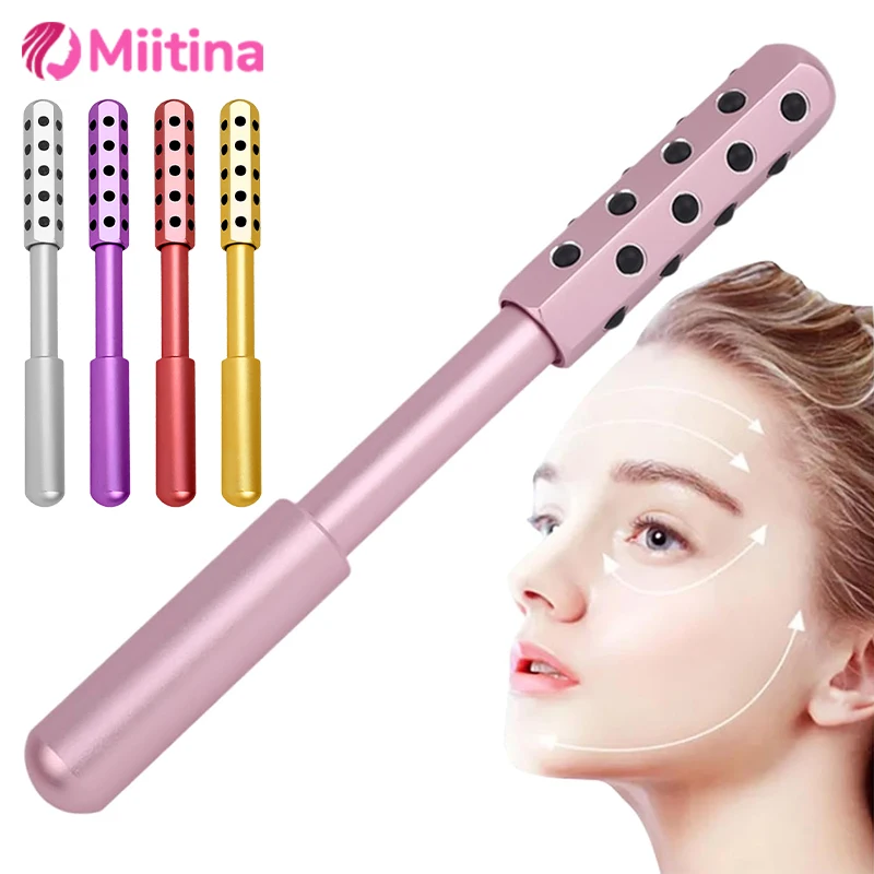 Facial Beauty Stick Massager Lifting Gold Roller for Face Skin Tightening And Anti-Aging Germanium Beauty Bar Face Skin Care
Facial Beauty Stick Massager Lifting Gold Roller for Face Skin Tightening And Anti-Aging Germanium Beauty Bar Face Skin Care