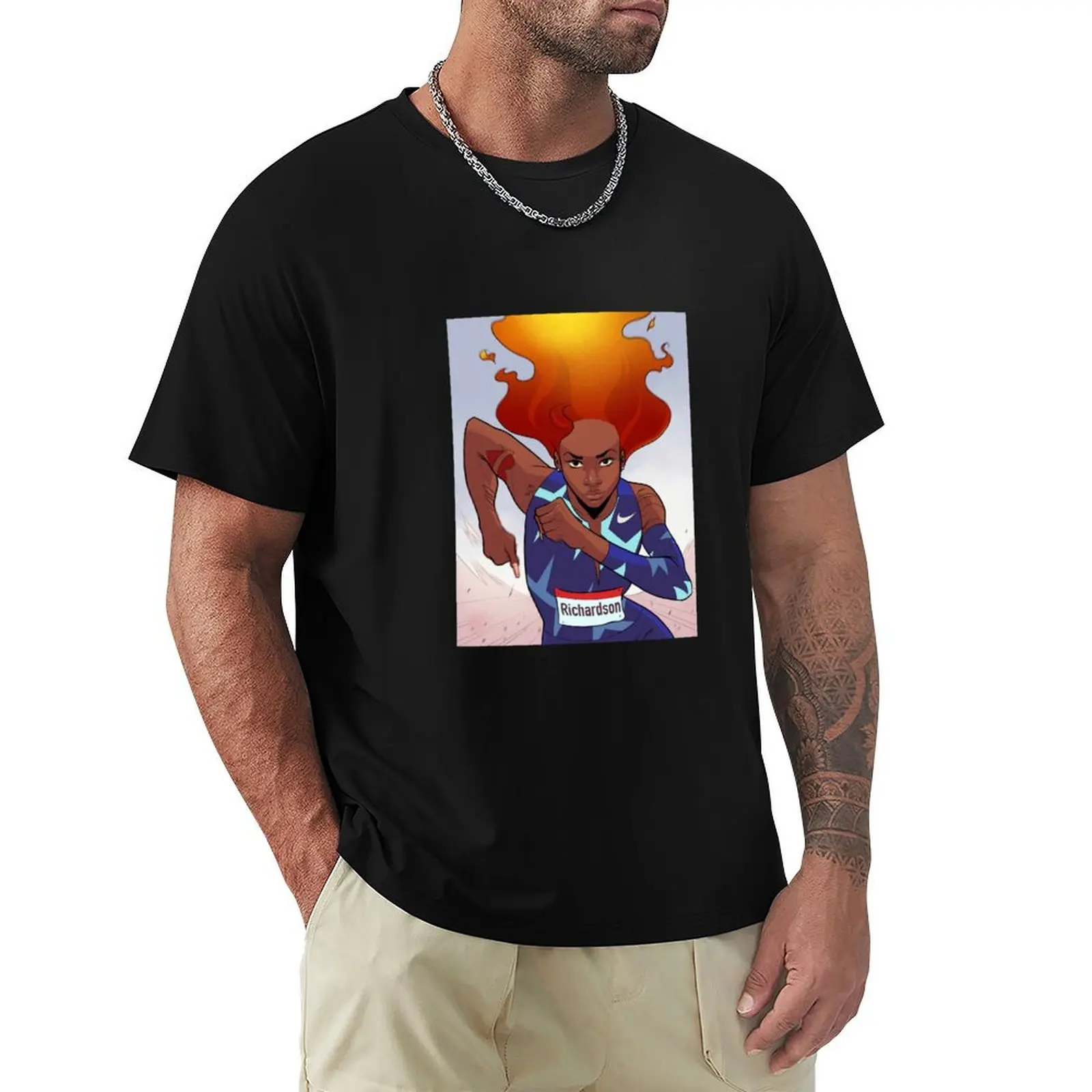 Sha'Carri Richardson USA T-Shirt Anime t-shirt designer shirts vintage graphic tee luxury clothes men
Sha'Carri Richardson USA T-Shirt Anime t-shirt designer shirts vintage graphic tee luxury clothes men