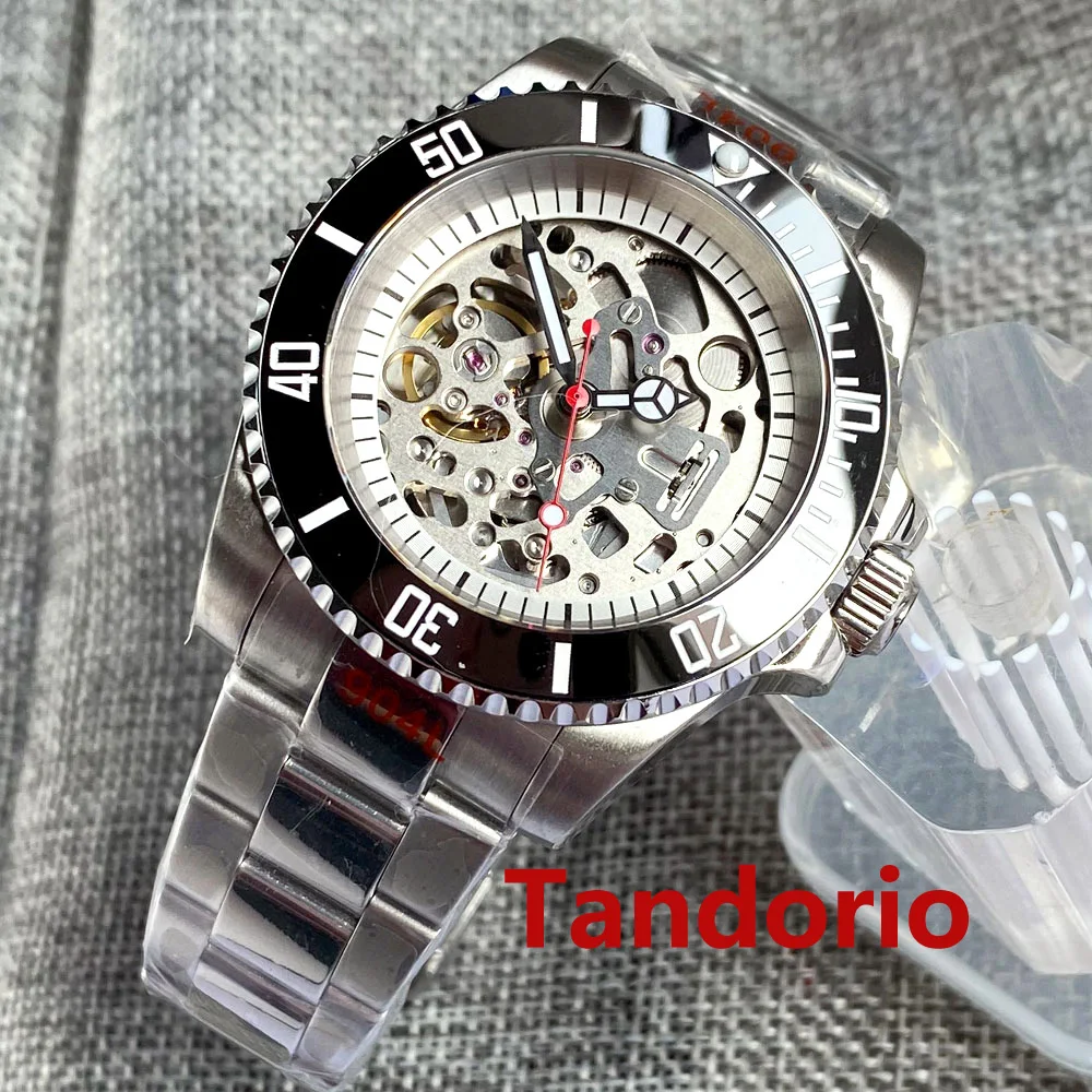 40mm Sapphire Glass 20ATM White NH70 Mechanical Movement Transparent Automatic Men's Watch Screw Crown Stainless Steel Strap
40mm Sapphire Glass 20ATM White NH70 Mechanical Movement Transparent Automatic Men's Watch Screw Crown Stainless Steel Strap