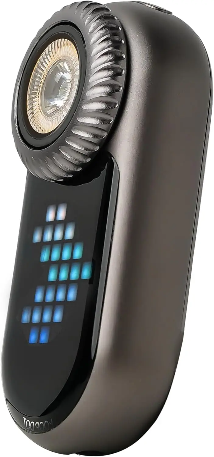 Фонарик LOOPDOT EDC — перезаряжаемый светодиодный светильник с RGB-дисплеем, играми и регулируемой яркостью (серый)
Фонарик LOOPDOT EDC — перезаряжаемый светодиодный светильник с RGB-дисплеем, играми и регулируемой яркостью (серый)