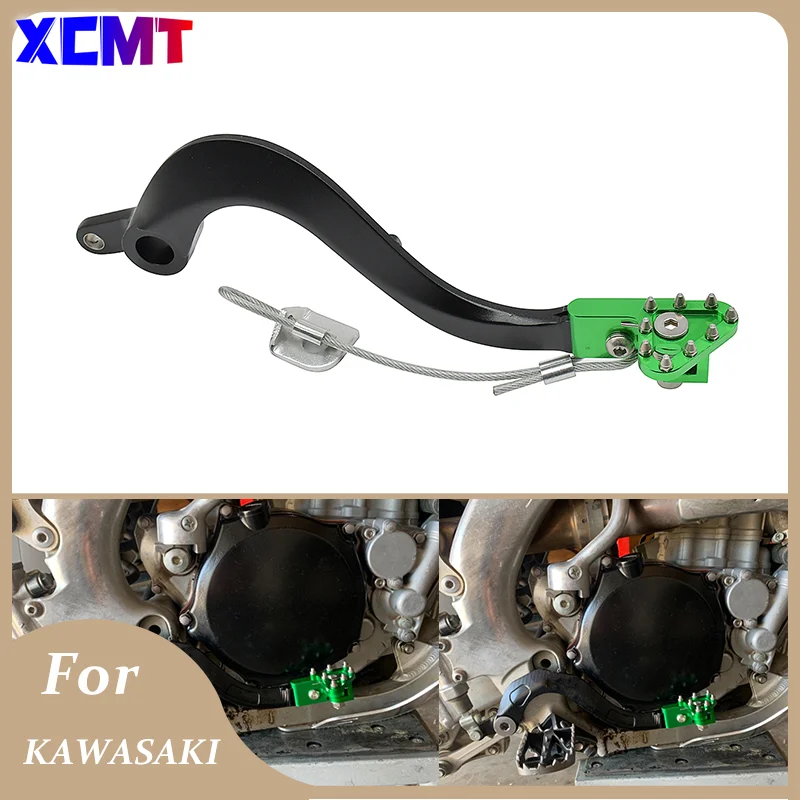 Motorcycle Aluminum For KAWASAKI CNC Rear Foot Brake Lever Pedal KX250 KX450 KX250F KX450F KLX450R KX 450 250F 450F 2004-2020
Motorcycle Aluminum For KAWASAKI CNC Rear Foot Brake Lever Pedal KX250 KX450 KX250F KX450F KLX450R KX 450 250F 450F 2004-2020