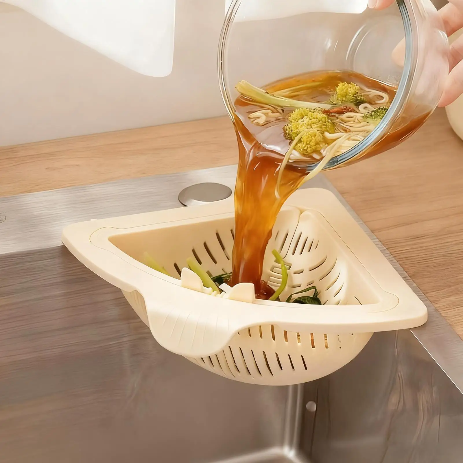 Corner Sink Strainer for Garbage Magnetic Filter Supplies Sink Drainer Basket for Home Cooks Busy Parents Apartment Meal
Corner Sink Strainer for Garbage Magnetic Filter Supplies Sink Drainer Basket for Home Cooks Busy Parents Apartment Meal