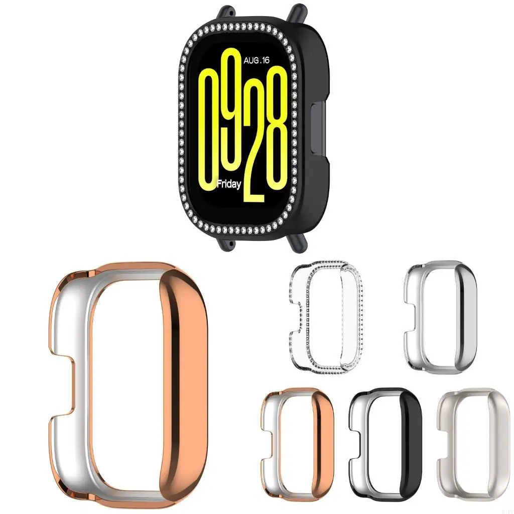 E1PF Smartwatch Protective Guard Shockproof Crystal Cover Housing for Watch 5 Active
E1PF Smartwatch Protective Guard Shockproof Crystal Cover Housing for Watch 5 Active