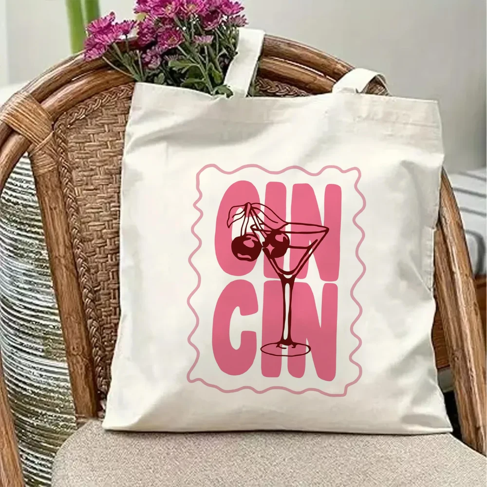 Funny Cin Cin Canvas Tote Bag Vintage Martini Cocktail Glass Cherry Print Aesthetic Party Reusable Shoulder Handbag Purse Pack
Funny Cin Cin Canvas Tote Bag Vintage Martini Cocktail Glass Cherry Print Aesthetic Party Reusable Shoulder Handbag Purse Pack