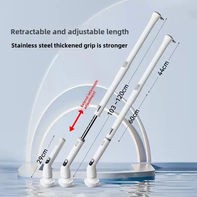 Automatic cleaning brush Multifunctional household bathroom fish tank brush Handheld powerful electric floor brush artifact
Automatic cleaning brush Multifunctional household bathroom fish tank brush Handheld powerful electric floor brush artifact