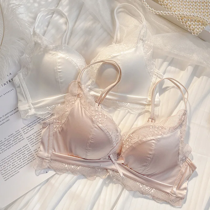 Thin Women's Underwear Steel Ring Gathered Bra Set No Empty Cup Back Beauty Full Chest Flat Chest Comfortable All Season Bral...
Thin Women's Underwear Steel Ring Gathered Bra Set No Empty Cup Back Beauty Full Chest Flat Chest Comfortable All Season Bral...