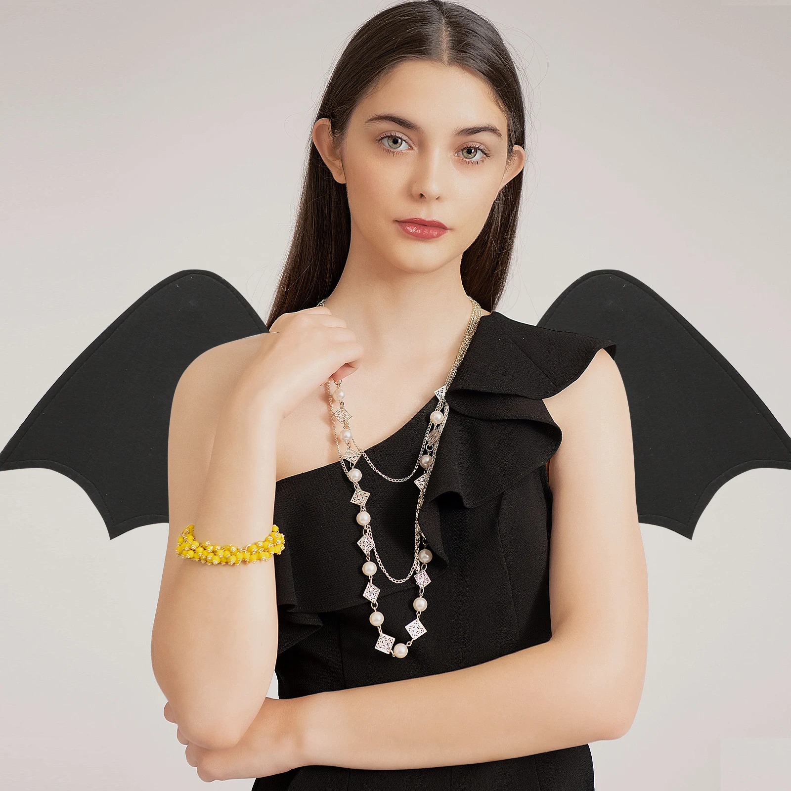 Bat Wings Costume Performance Prop Party Cosplay Outdoor Halloween Decor Black Favors Parent-child
Bat Wings Costume Performance Prop Party Cosplay Outdoor Halloween Decor Black Favors Parent-child