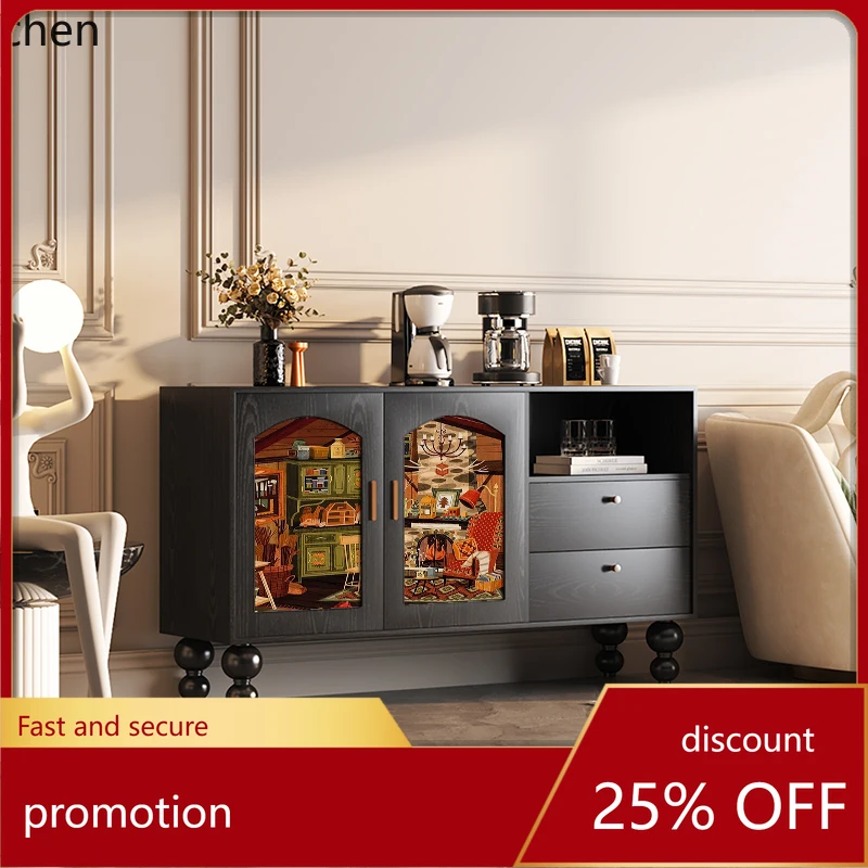 HXL dining side cabinet integrated living room kitchen storage cabinet solid wood bed end retro multi-functional locker
HXL dining side cabinet integrated living room kitchen storage cabinet solid wood bed end retro multi-functional locker