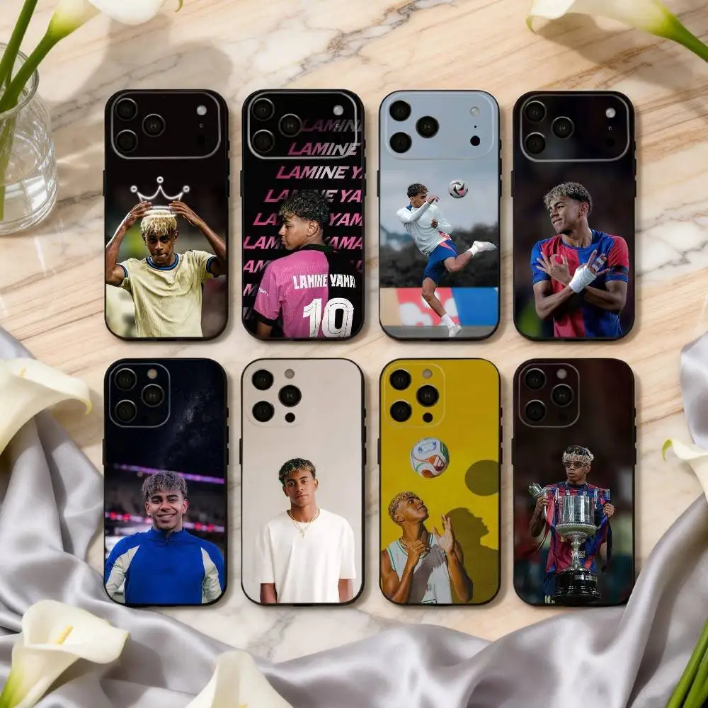 COOL L-L-Lamine Y-Yamal S-Sport Phone Case For iPhone 17,16,15,14,13,12,11 Plus,Pro Max,XS,Soft Silicone Black Cover
COOL L-L-Lamine Y-Yamal S-Sport Phone Case For iPhone 17,16,15,14,13,12,11 Plus,Pro Max,XS,Soft Silicone Black Cover