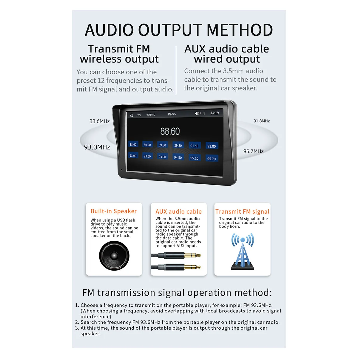 7 Inch Portable Wireless Carplay Screen Carplay Mp5 Car Mp5 Player GPS Universal Black
7 Inch Portable Wireless Carplay Screen Carplay Mp5 Car Mp5 Player GPS Universal Black
