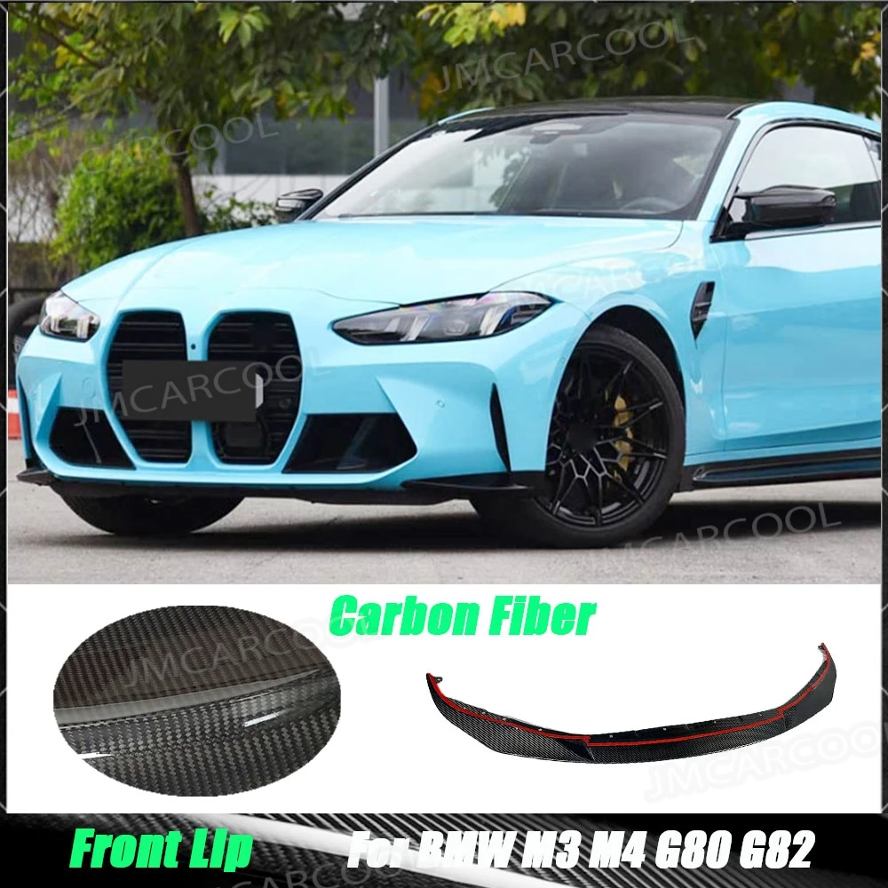 Dry Carbon Fiber Front Lip For BMW G80 M3 G82 G83 M4 2021-2024 Car Front Chin Spoiler Car Styling Body Kits
Dry Carbon Fiber Front Lip For BMW G80 M3 G82 G83 M4 2021-2024 Car Front Chin Spoiler Car Styling Body Kits