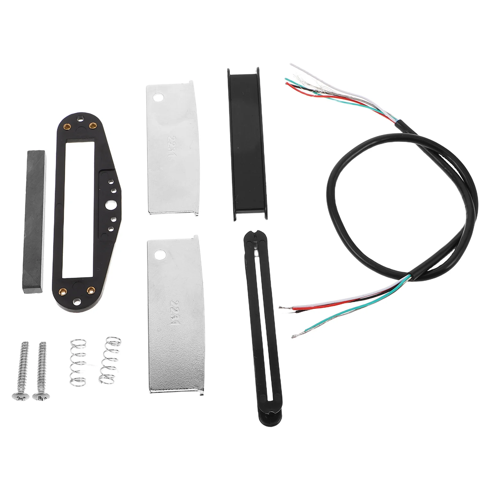 1 Set Electric Guitar Pickup Humbucker Dual-Coil Noise Reduction Clear Sound Compatible With Acoustic Folk Guitar Replacement
1 Set Electric Guitar Pickup Humbucker Dual-Coil Noise Reduction Clear Sound Compatible With Acoustic Folk Guitar Replacement