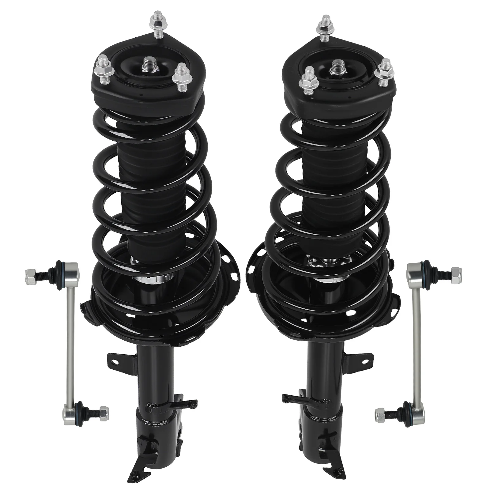 Rear Struts w/Spring Sway Bar Links Set(4) For AWD 04-07 Toyota Highlander RX330
Rear Struts w/Spring Sway Bar Links Set(4) For AWD 04-07 Toyota Highlander RX330
