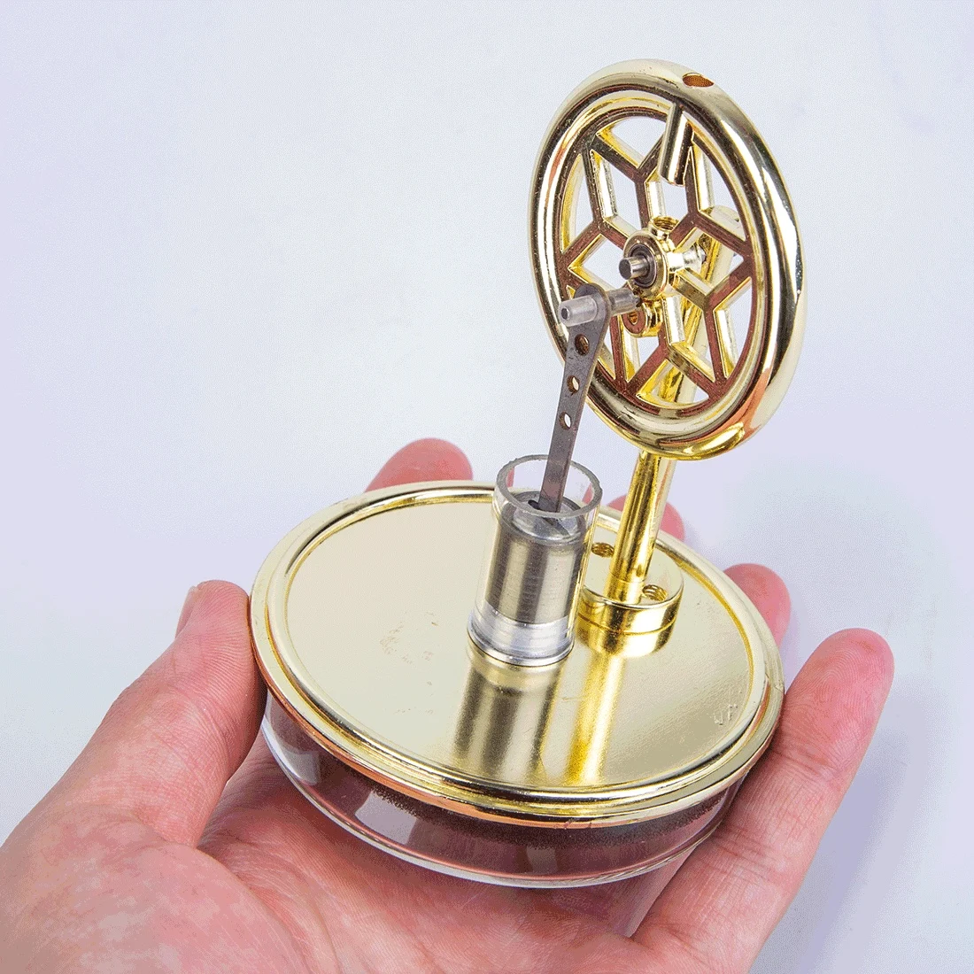 Low Temperature Difference Stirling Engine Model Steam Power Physics Experiment Toy Creative Birthday Gift
Low Temperature Difference Stirling Engine Model Steam Power Physics Experiment Toy Creative Birthday Gift