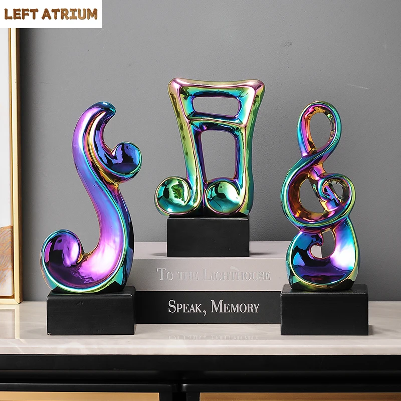 Colorful Musical Symbols Ceramic Crafts Statue Desk Decoration Ornaments Creative Musical Note Sculpture Room Aesthetic Decor
Colorful Musical Symbols Ceramic Crafts Statue Desk Decoration Ornaments Creative Musical Note Sculpture Room Aesthetic Decor