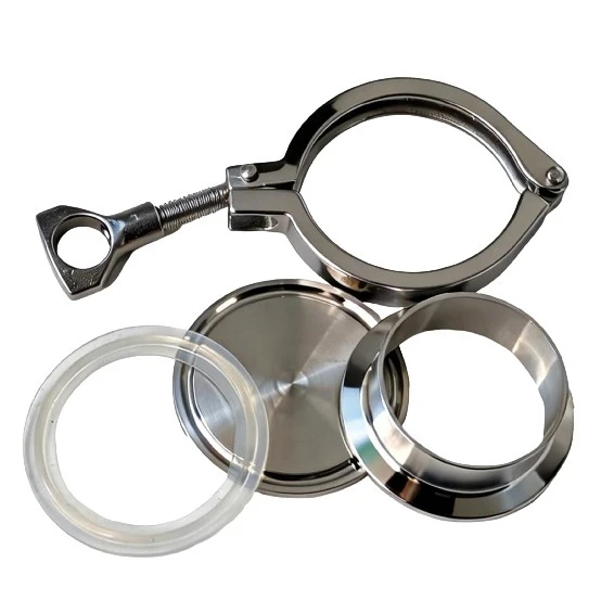 12.7-254mm X 0.5" 1.5" 2" -10" Tri Clamp Set End Cap SUS 304 316L Stainless Sanitary Assembly Weld Ferrule Pipe Fitting Homebrew
12.7-254mm X 0.5" 1.5" 2" -10" Tri Clamp Set End Cap SUS 304 316L Stainless Sanitary Assembly Weld Ferrule Pipe Fitting Homebrew