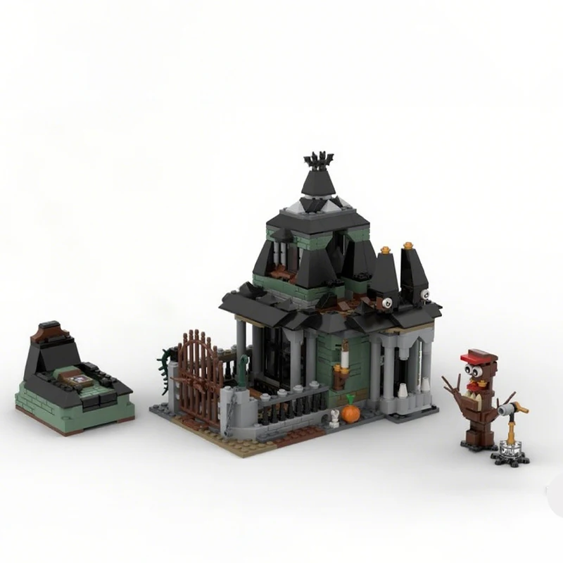 721pcs MOC Haunted Cottage Creator 3 1 Model Building Blocks Christmas Gifts Construction Toy Brick Kids Education DIY Creative
721pcs MOC Haunted Cottage Creator 3 1 Model Building Blocks Christmas Gifts Construction Toy Brick Kids Education DIY Creative
