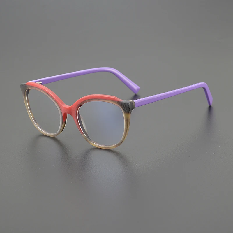 Niche retro cat-eye plate glasses frame spring legs plain small face men and women with myopia anti-blue light discoloration fas
Niche retro cat-eye plate glasses frame spring legs plain small face men and women with myopia anti-blue light discoloration fas