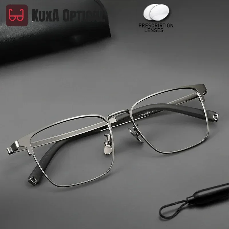 KUXA мужские очки по рецепту компьютерные офисные асферические линзы для близорукости и дальнозоркости прогрессивные линзы квадратные оптические очки
KUXA мужские очки по рецепту компьютерные офисные асферические линзы для близорукости и дальнозоркости прогрессивные линзы квадратные оптические очки
