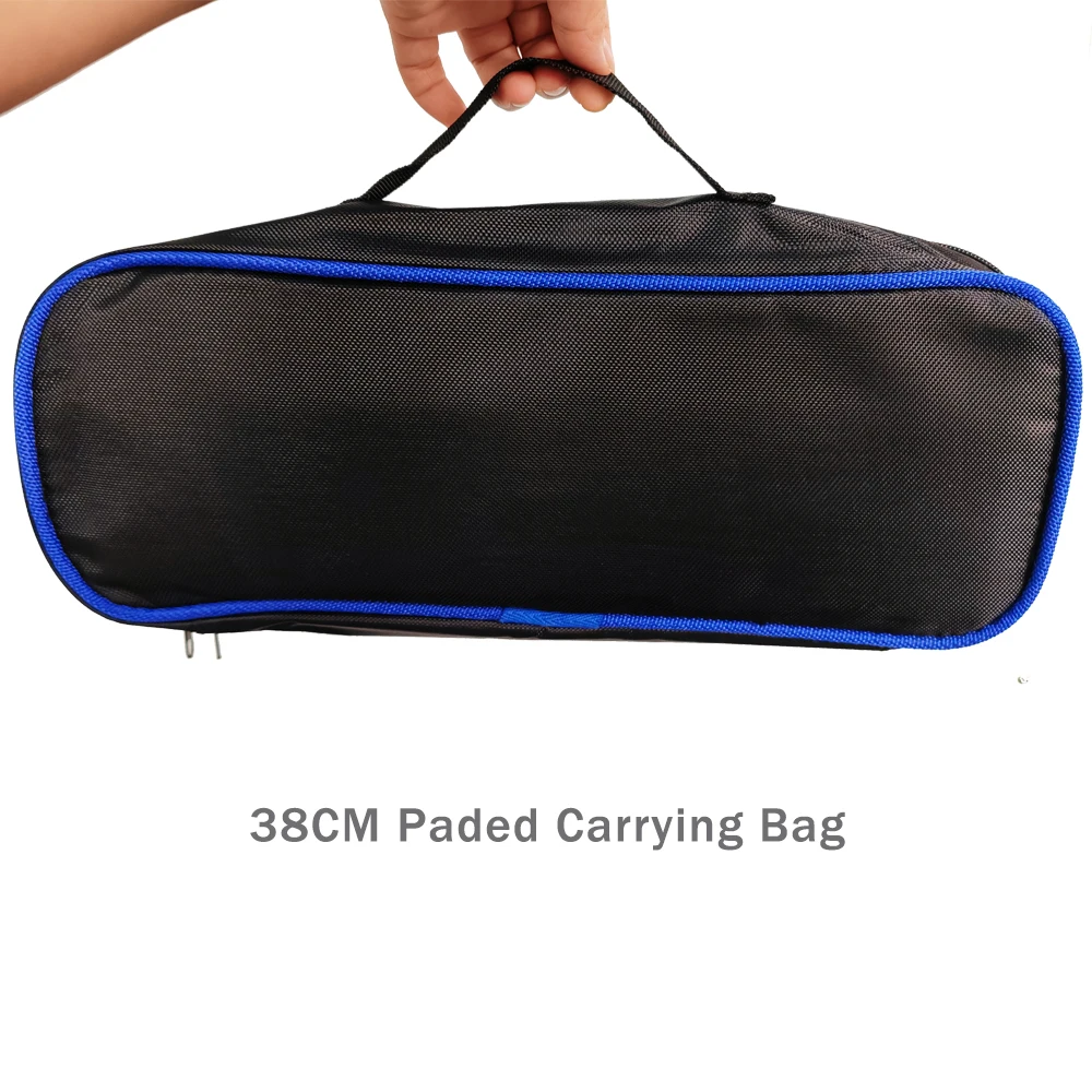 38cm Padded Foldable Oxford Handbag For Mic Light 30cm LED Tube Light Photography Storage Carrying Bag
38cm Padded Foldable Oxford Handbag For Mic Light 30cm LED Tube Light Photography Storage Carrying Bag