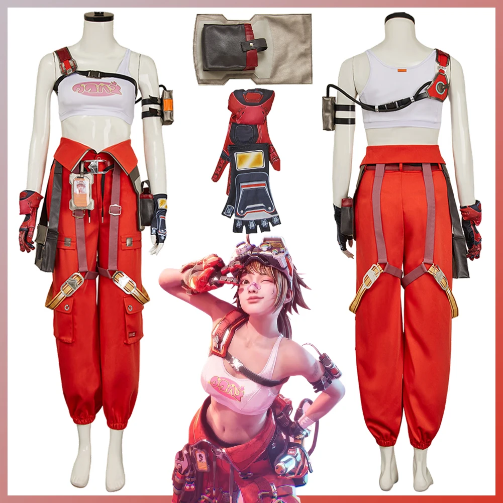 Маскировка Nitro Red, одежда для косплея, аниме-игра, костюм FragPunk для женщин и девочек, нарядное платье для ролевых игр, праздничная одежда
Маскировка Nitro Red, одежда для косплея, аниме-игра, костюм FragPunk для женщин и девочек, нарядное платье для ролевых игр, праздничная одежда