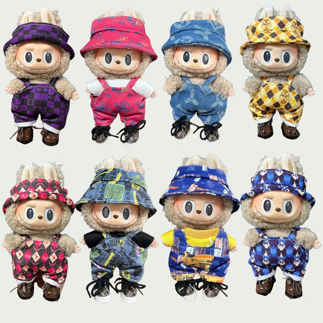 17cm Doll Clothes Fit For Labubu Toys,Figures Doll Accessories Fashion Little Clothes Rompers with Hat,Ideal Gifts for Kids
17cm Doll Clothes Fit For Labubu Toys,Figures Doll Accessories Fashion Little Clothes Rompers with Hat,Ideal Gifts for Kids